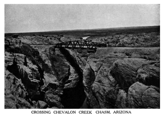 Chevelon Creek bridge in Arizona.