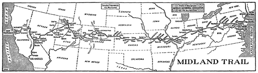 Midland Trail Map