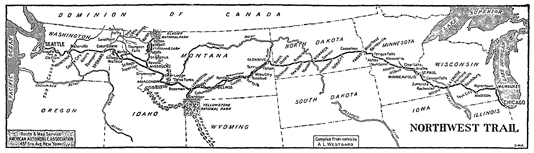 Northwest Trail Map